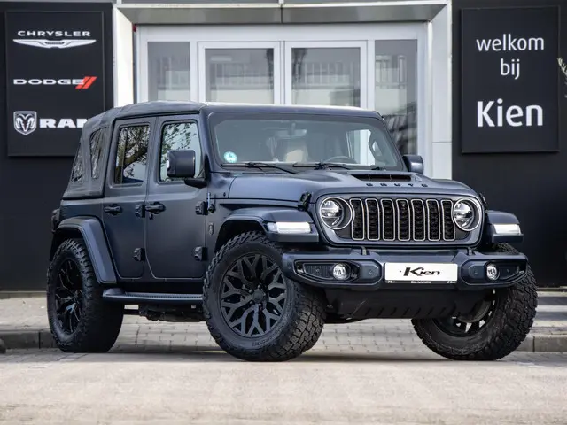 Jeep Wrangler Brute Richmond 4xe | Electric softtop | Luchtvering | Stoel & stuurverwarming | Mickey...