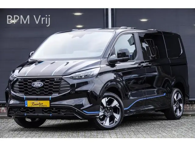 Ford Transit Custom L1H1 170Pk Aut. | Tourneo Sport | Dubbel Cabine | 5-persoons | Camera | Trekhaak...