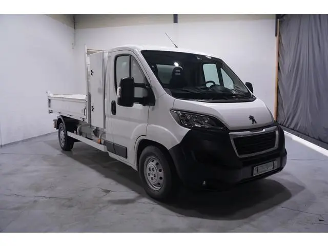 Peugeot Boxer 2.0 HDI 130 pk L4 Kipper Airco, Navi Cruise Control, LxBxH 300x200x40 cm