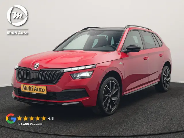 ŠKODA Kamiq 1.0 TSI Monte Carlo 116pk DSG Dealer O.H. | Panodak | Apple Carplay | RS Sportstoelen Ve...