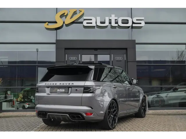 Land Rover Range Rover Sport P575 SVR 575pk Panoramadak *BTW* Carbon pakket Head-up Softclose 24" LM...