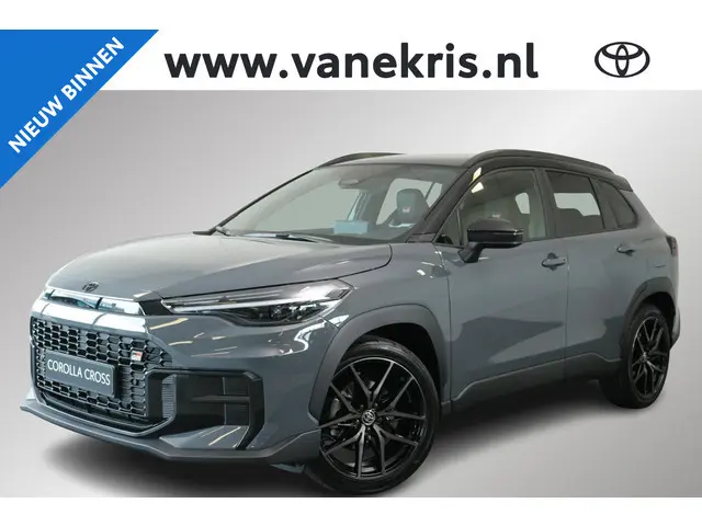 Toyota Corolla Cross Hybrid 180 GR Sport, Plus Pack, Nieuw en in juli leverbaar met €2500 inruilprem...
