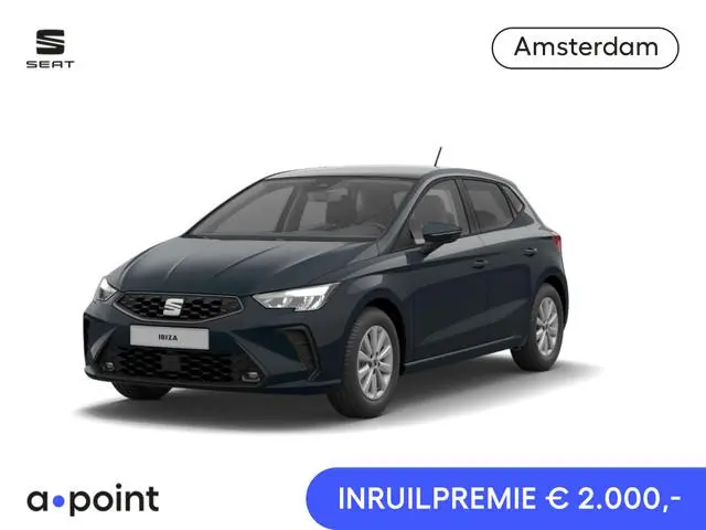 SEAT Ibiza 1.0 EcoTSI Reference | Draadloze Carplay | Cruise Control | Full Led | Lichtmetalen Velge...