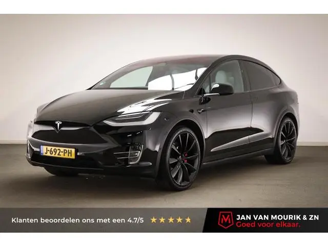 Tesla Model X Performance Ludicrous 6p. l LED | STUUR / ACHTEBANK- VERWARMING | TREKHAAK | 22"