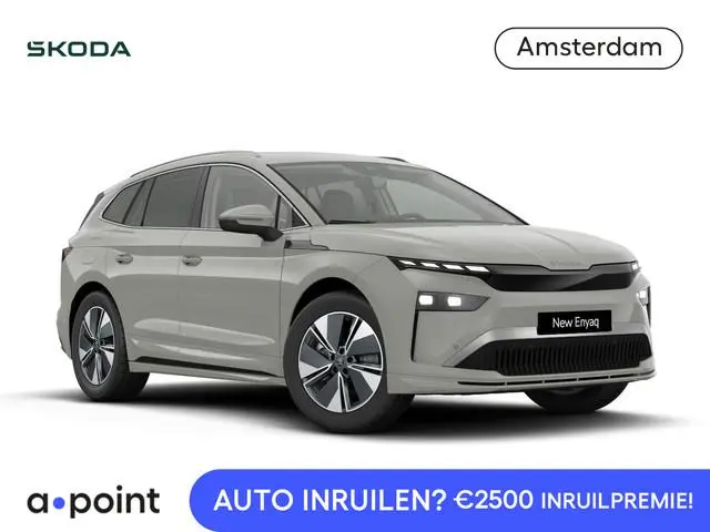 Skoda Enyaq 85 Business Edition 286 pk | Trekhaak | Achterbumper en dorpels in carosseriekleur | Vel...