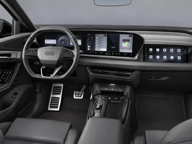 Audi Q6 Sportback e-tron S edition 83 kWh 252 PK · Glazen panoramadak · Trekhaak elek. wegklapbaar ·...