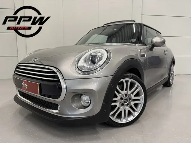 MINI Mini 1.5 Cooper Chili PANO/LED/LEER-SPORT/NAVI-BREED/SFEER/18"MET NW.CONTINENTAL/ECC/CRUISE/STO...