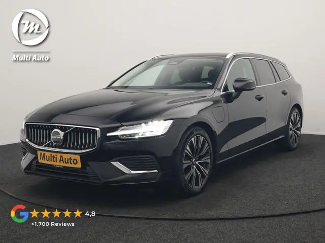 Volvo V60 T6 PHEV AWD Plus Bright 350pk Dealer O.H | Trekhaak Af Fabriek | Adaptive Cruise | Camera...
