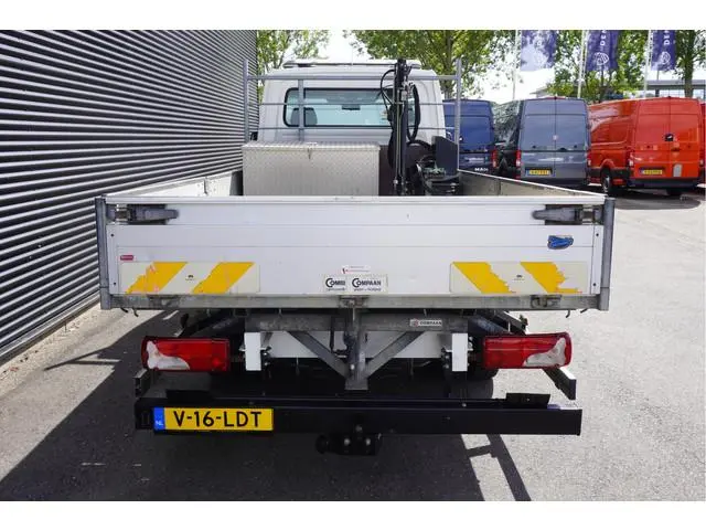 Volkswagen Crafter 50 Dubbellucht HIAB 013T Kraan Strooiwagen Zout Trekhaak Cruise control Tacho Air...