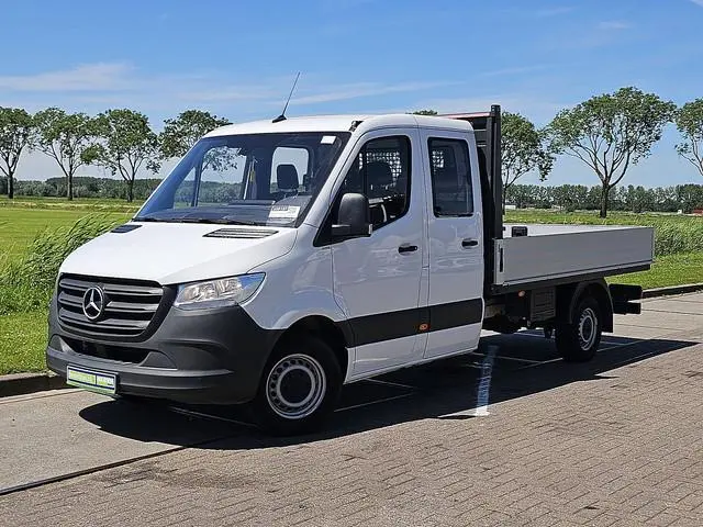MERCEDES-BENZ SPRINTER 315 dub.cab open-laadbak