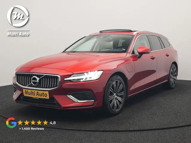 Volvo V60 T6 Recharge AWD Inscription Plug In Hybrid 340pk Dealer O.H. PHEV | Trekhaak Af Fabriek |...