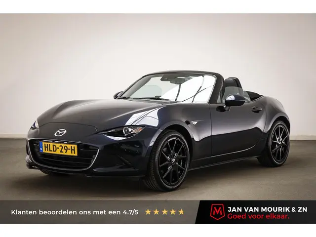 Mazda MX-5 1.5 SkyActiv-G 132 GT-M | DEEP CRYSTAL BLUE | LEDER | STOELVERWARMING | DAB | APPLE / AND...