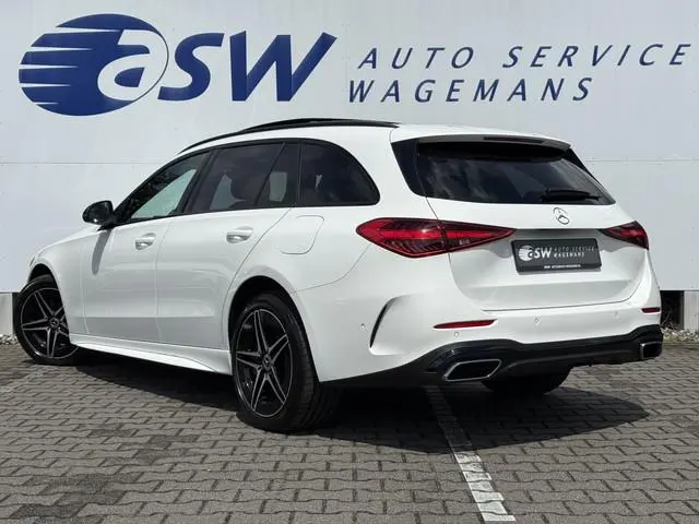 Mercedes-Benz C-klasse Estate 300 e AMG Line | Pano | Trekhaak | Distronic | Memory | 360* Camera