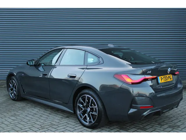 BMW i4 eDrive40 M-Sport 84 kWh Dravidgrau Leer/Alcantara Full-Led