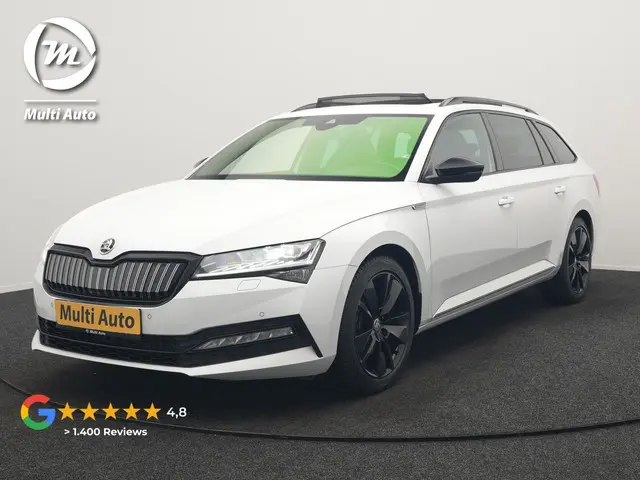 ŠKODA Superb Combi 1.4 TSI iV Sportline Business Plug In Hybrid 218pk PHEV | Panodak | Adaptive Crui...
