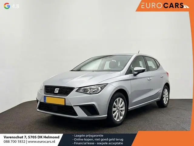 SEAT Ibiza 1.0 TSI 110 pk DSG Urban Silver Full LED Navi 9,2 inch CarPlay Climatronic PDC Cruise Lan...