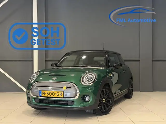 MINI Electric Yours 33 kWh | SOH 96% | Panorama dak | British Racing Green |