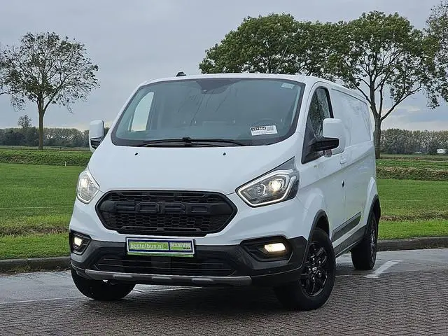 FORD TRANSIT CUSTOM 2.0 L2 TRAIL NAP Euro6 3-ZIts/Leer Lm-Velgen Raptor-Grille Trekhaak Onderhoudshi...
