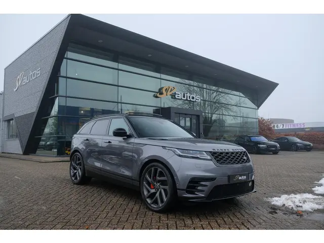 Land Rover Range Rover Velar D300 V6 300pk R-dynamic Grijs kenteken Panoramadak Medidian 22" LMV SVR