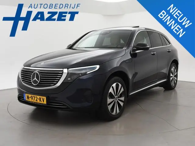 Mercedes-Benz EQC 400 4MATIC + BURMESTER | SCHUIFDAK | SFEERVERLICHTING | DISTRONIC | STANDKACHEL