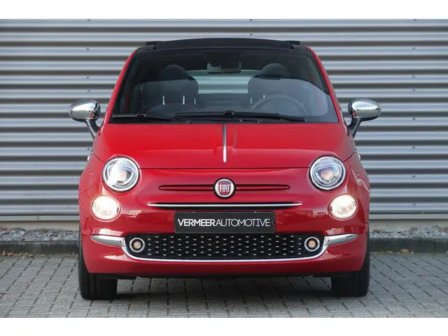 Fiat 500 C 1.0 Hybrid RED | Carplay | Cruise | DAB | Airco | Navi |