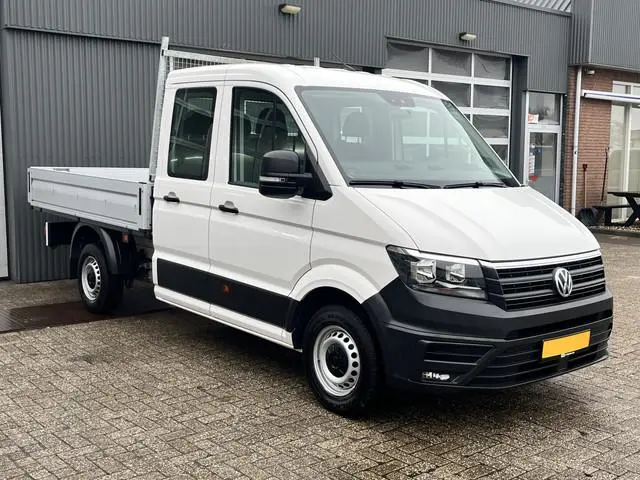 Volkswagen Crafter 35 2.0 TDI DC Open laadbak Airco Cruise controle Pick-up Euro 6 Parkeerhulp achte...