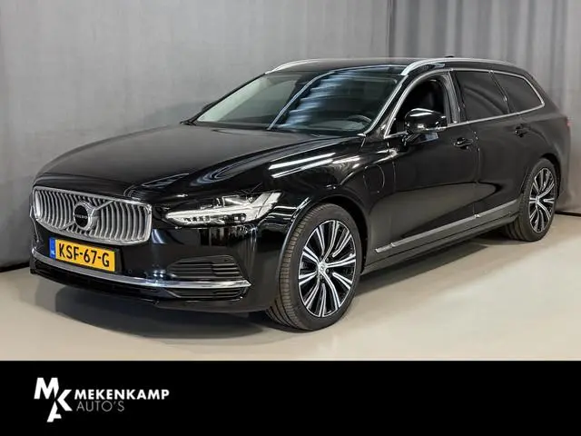 Volvo V90 2.0 T6 PHEV AWD Plus Bright 19"/Leder + memory l + r/Stoel + stuurverwarming/Adaptieve cru...