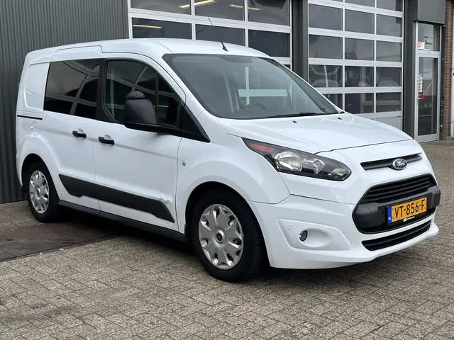 Ford Transit Connect 1.0 Ecoboost Benzine Airco 3-Persoons Sortimo Kastinrichting Omvormer Trekhaak...
