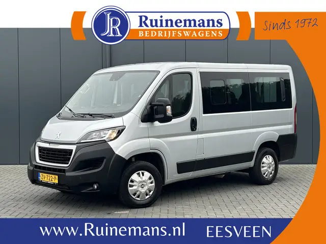 Peugeot Boxer 2.2 BlueHDI 141 PK / EURO 6 / L1H1 / 9 PERSOONS / AIRCO / CRUISE / PERSONENBUS / BLUET...