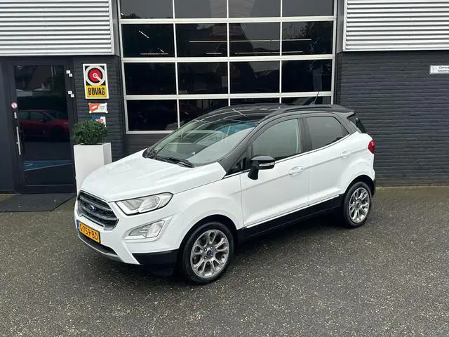 Ford EcoSport 1.0 Titanium, Bluetooth, CarPlay, Camera, Cruise, Navi, Stuur/Stoelverwrm, NAP
