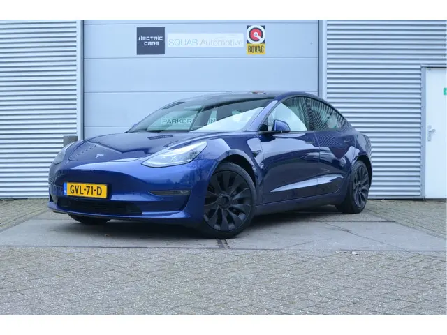 Tesla Model 3 Long Range AWD 75 kWh Enhanced AutoPilot3.0 (twv 3.800,-), Warmtepomp