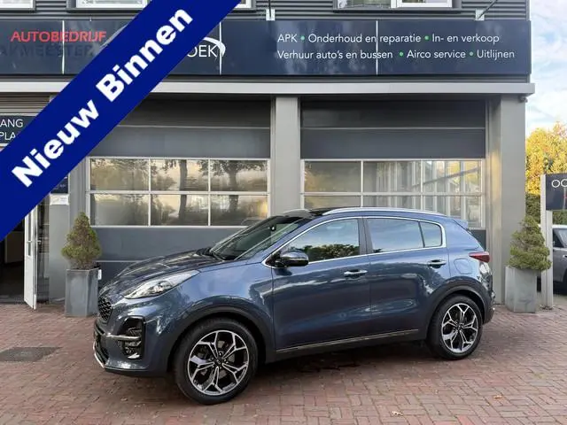 Kia Sportage 1.6 T-GDI GT-Line Bj 2019 Km 82.000 Schuifdak,18Inch,Clima,Leer Dealer onderhouden