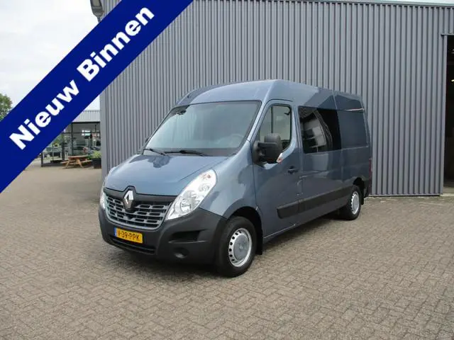 Renault Master 2.3 dCi 131 PK Dubelle Cabine  6 persoons Airco