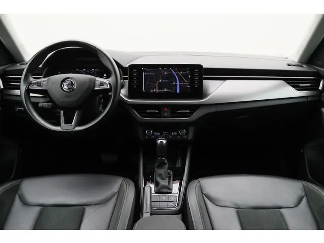 ŠKODA Kamiq 1.0 TSI Business Edition Leer, Elektr. Stoel, Camera, ACC, Keyless, Virtual Cockpit, LED...