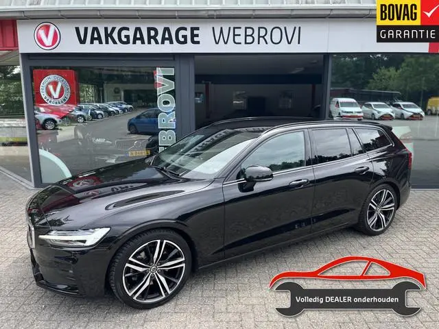 Volvo V60 2.0 T4 R-Design Black Edition Dealer Onderhouden