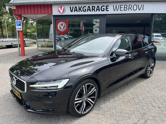 Volvo V60 2.0 T4 R-Design Black Edition Dealer Onderhouden