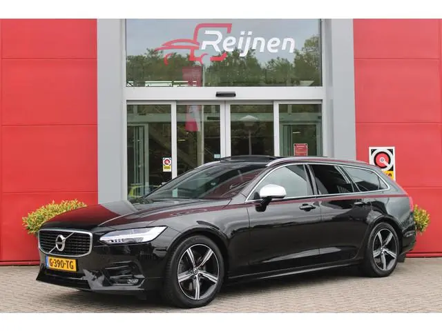 Volvo V90 2.0 T4 210PK R-DESIGN POLESTAR ENGINEERD | LUXURY LINE - PANORAMISCH SCHUIF/KANTEL DAK/HEA...