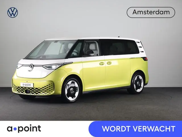 Volkswagen ID. Buzz Pro 86 kWh LWB 7p. 286 pk | SoH 96,36% |Navigatie | Panoramadak | Trekhaak (wegk...