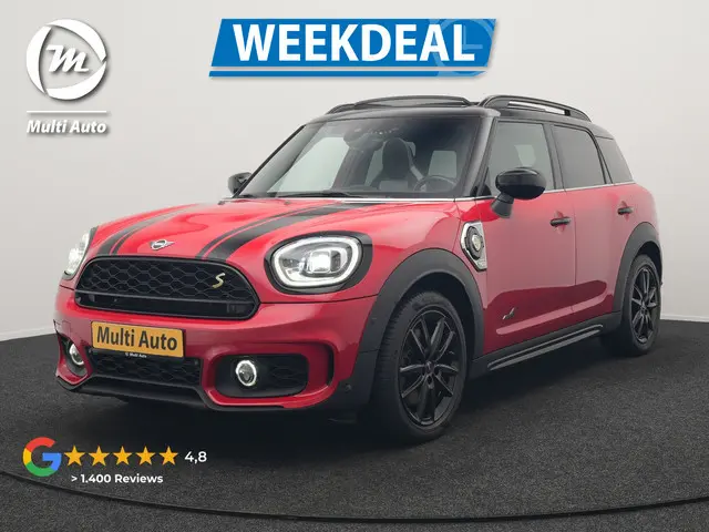 MINI Countryman 2.0 Cooper S E ALL4 JCW Plug In Hybrid 220pk Dealer O.H PHEV | Panodak | JCW Alcanta...