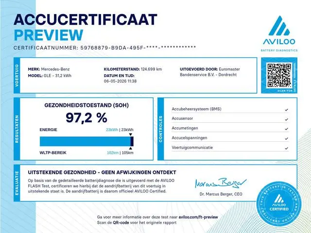 Mercedes-Benz GLE-klasse 350 e 4MATIC AMG PANO/LUCHTVERING/BURMESTER/TREKHAAK/SOH 97%/NAPPA-LEER/360...