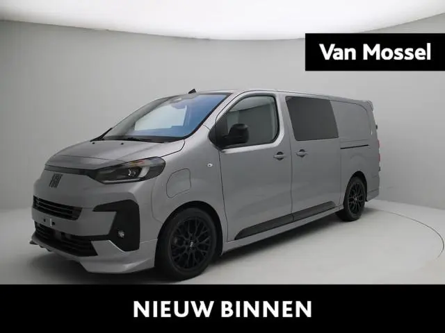 Fiat e-Scudo L3 DC 75 kWh | STX Uitvoering | Lichtmetalen Velgen | Lederen Stoelbekleding | Parkeerc...