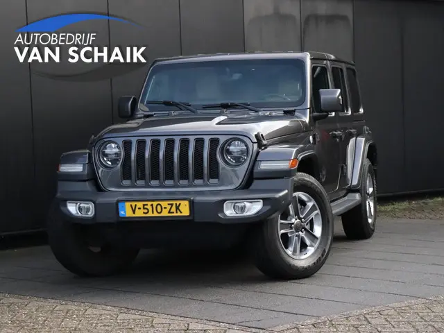 Jeep Wrangler 2.2D Sahara | GRIJS KENTEKEN | LEDER | CAMERA | STOEL/STUURVERW. | ALPINE AUDIO | CRUI...