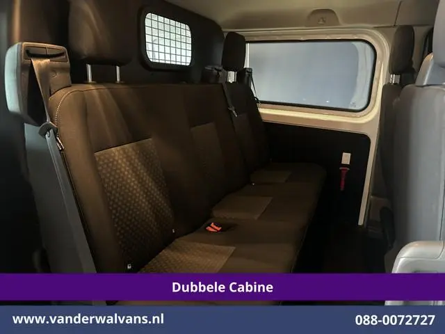Ford Transit Custom 2.0 TDCI 130pk L2H1 Dubbele Cabine Euro6 inrichting | Airco | 6-Zits | LED | Cru...