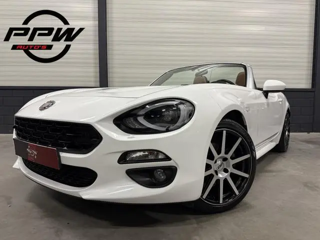 Fiat 124 Spider 1.4 MultiAir Turbo Lusso LED/LEER/BOSE/CAMERA/17"LMV/KEYLESS/ARTIC-WHITE/VOLLEDIG FI...