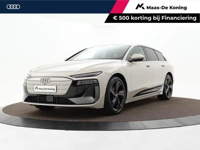 Audi A6 Avant e-tron S edition 286pk 83 kWh · SOH 97,3% · Warmtepomp · Wegklapbare Trekhaak · 360 Ca...