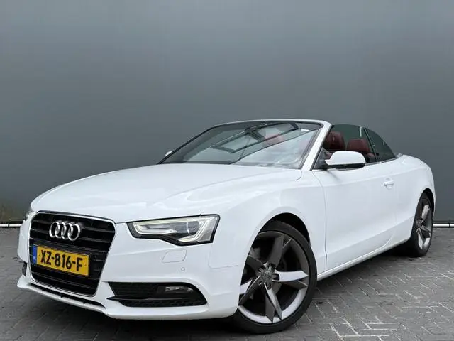 Audi A5 Cabriolet BWJ 2015 1.8 TFSI 170 PK AUTOMAAT | NW APK | LEDER / ELEKTR. STOELEN / NAVI / CLIM...