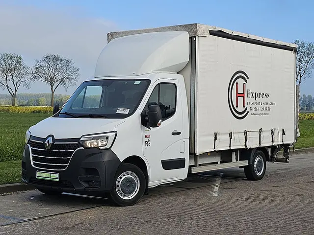 RENAULT MASTER 2.3 schuifzeil laadklep!