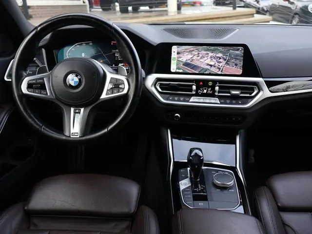 BMW 3-serie Touring 320d HIGH EXECUTIVE SPORTLINE 190 PK AUT. *ALPINWEISS* + ELEK. TREKHAAK | LASER...