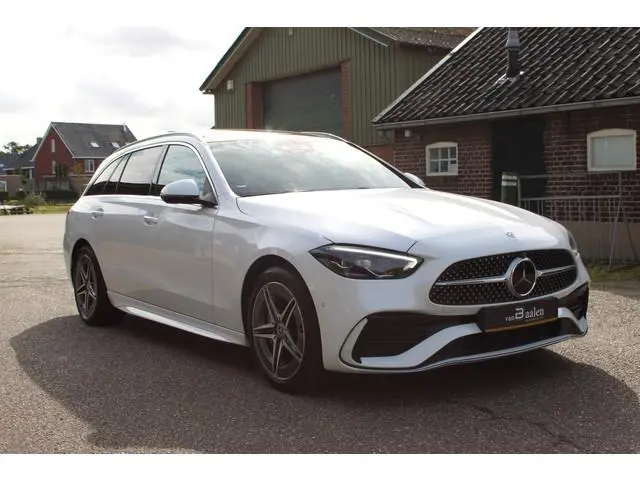 Mercedes-Benz C-klasse Estate 300 e AMG Line SOh 94.5% PANO MASSAGE LEER VOLL!! 103000KM!!!