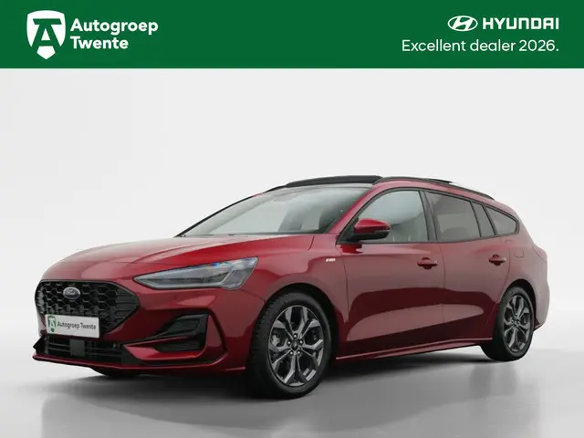 Ford Focus 1.0 Ecoboost automaat ST line X | Panoramdak | Afn. Trekhaak |